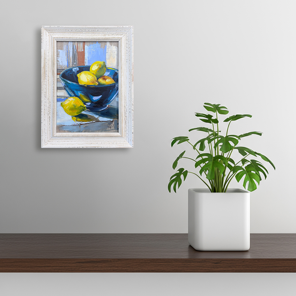 View of picture in situ